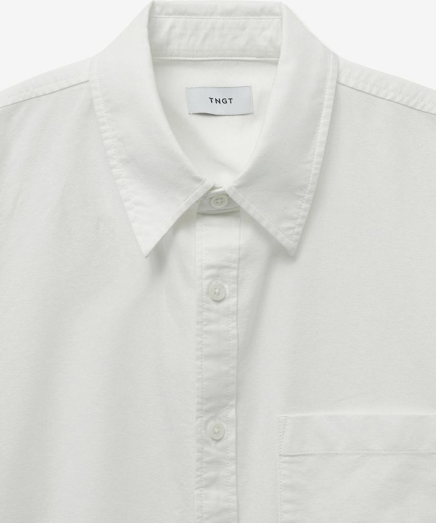 Рубашка Tienjiti Oxford с коротким рукавом (белый) Tnsh5E205Wt