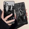 Мягкий чехол из ТПУ для телефона Samsung Galaxy A71 A31 A51 A22 A52 A23 A21s A72 A32 A33 A53 A13 A42 A41, чехол с изображением собаки добермана, сумка