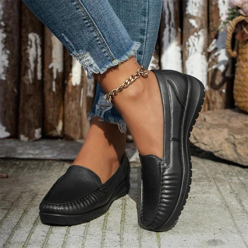 2026 New Summer Style Fashionable Comfortable Thick Wear-resistant and Elegant Bottom One-step Women's Shoes Heightening