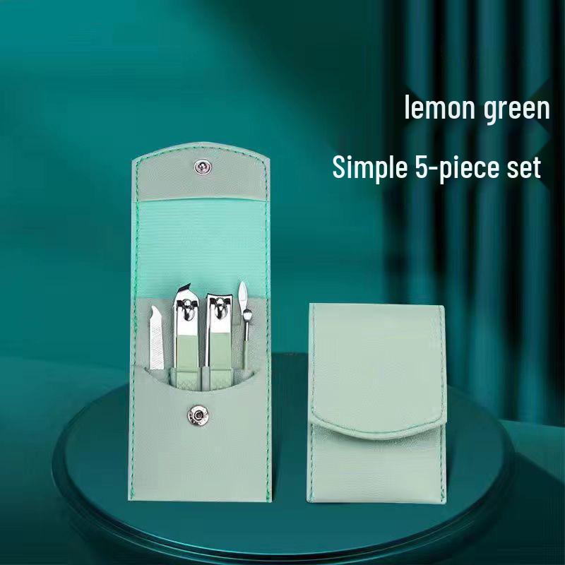 Премиальный набор кусачек для ногтей, устойчивый к смазыванию и брызгам, для мужчин и женщин