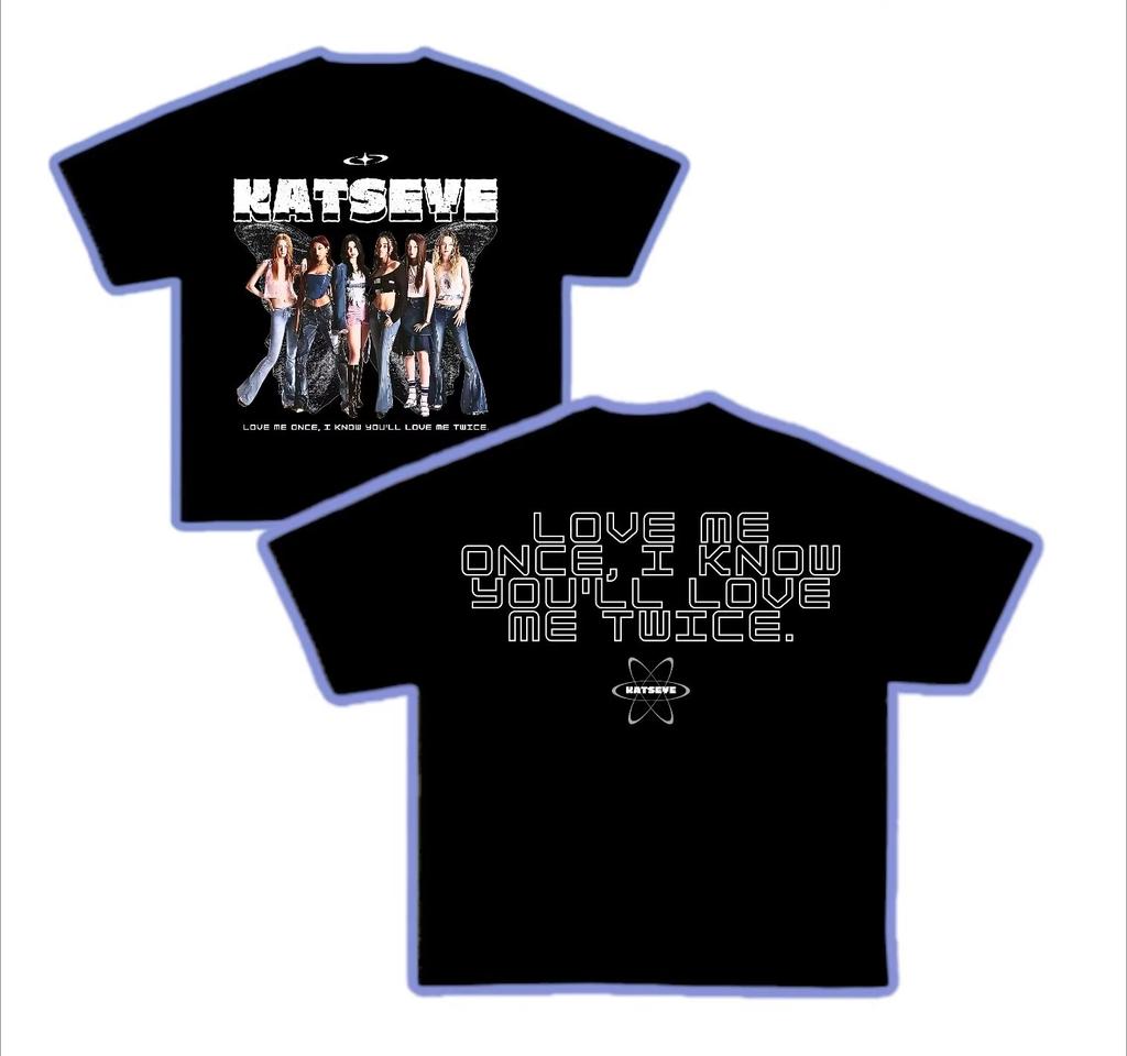 KATSEYE Beautiful Chaos Tour T Shirt 2026 Spring summer Fashion Graphic TShirt Y2k Short Sleeve Comfort Tee Female Male Clothing
