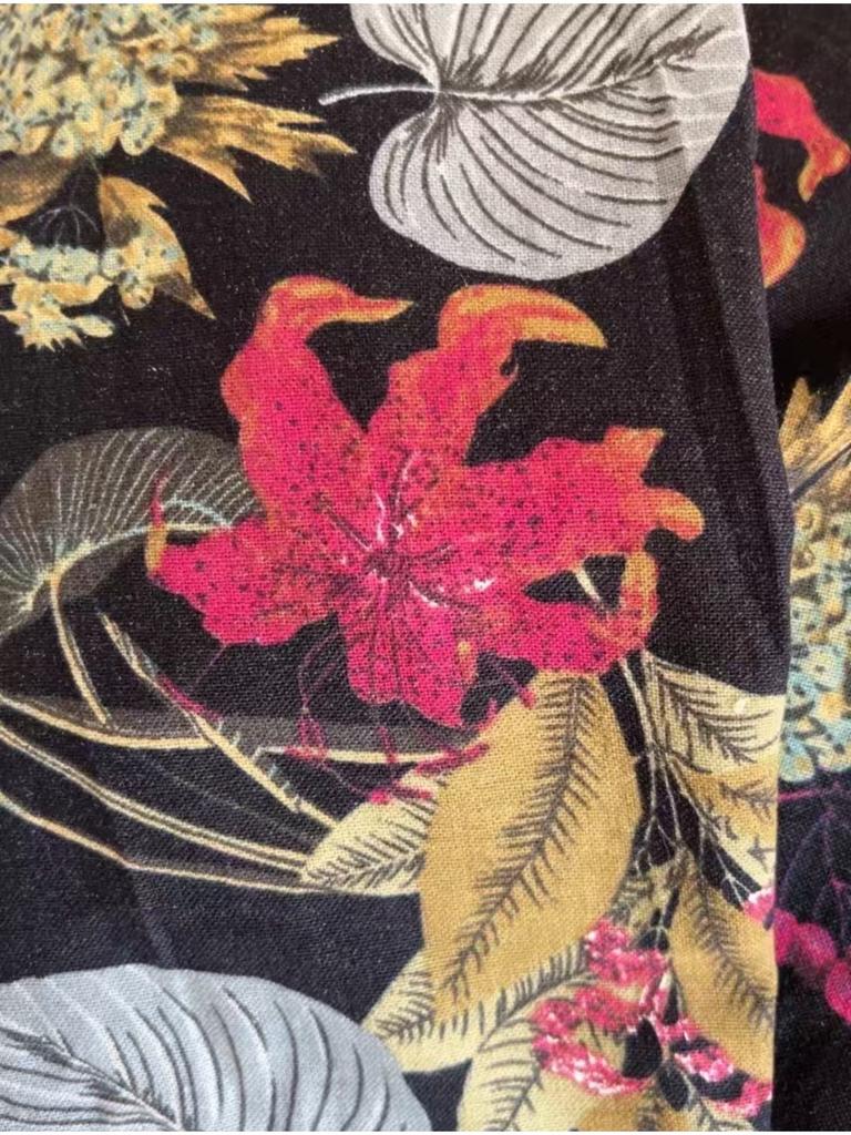 Летнее платье размера плюс 3XL 4XL 5XL хлопковое льняное платье макси с карманами для женщин комбинезон уличная одежда свободные длинные платья с цветочным принтом