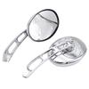 1 Pair Motorcycles Rearview Mirrors For Harley Honda Suzuki Kawasaki Yamaha V-Star XVS Custom Silverado XV1600 Cruiser Chopper
