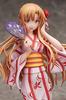Sword Art Online II Юки Асуна Юката Вер.. Готовая фигурка, окрашенная в ПВХ, масштаб 1/8.