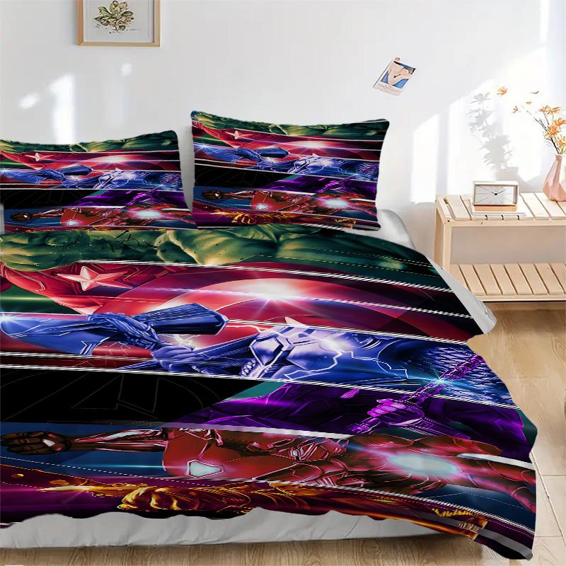 Avengers Infinity War Poster Print 3Pcs Bedding Setduvet Cover With 2 Bedropillowcase Home Birthday Gift