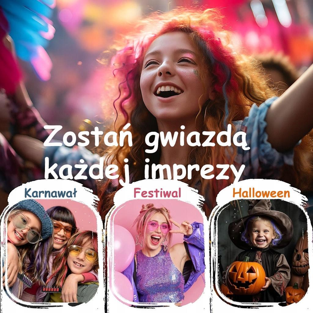10 Sztuk Zmywalna Kreda Do Farbowania Włosów Grzebienie Bezpieczne
