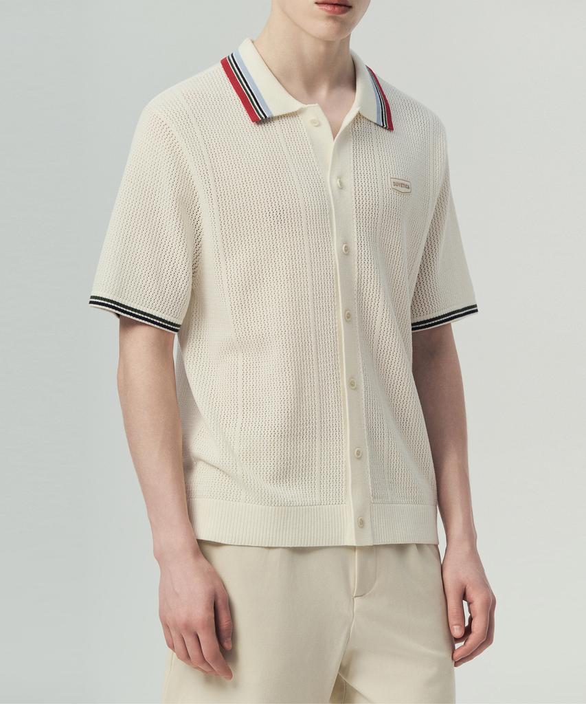 DUVETICA Paesano (Light Ivory) (Men'S Knit Cardigan)