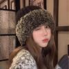 Wool Hat Women'S Season New Thickened Warm Face Small Versatile Plush Wool Fisherman Hat