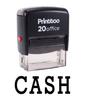 Printtoo Custom Stamp CASH Self Inking Rubber Stamp Office Stationary-Black
