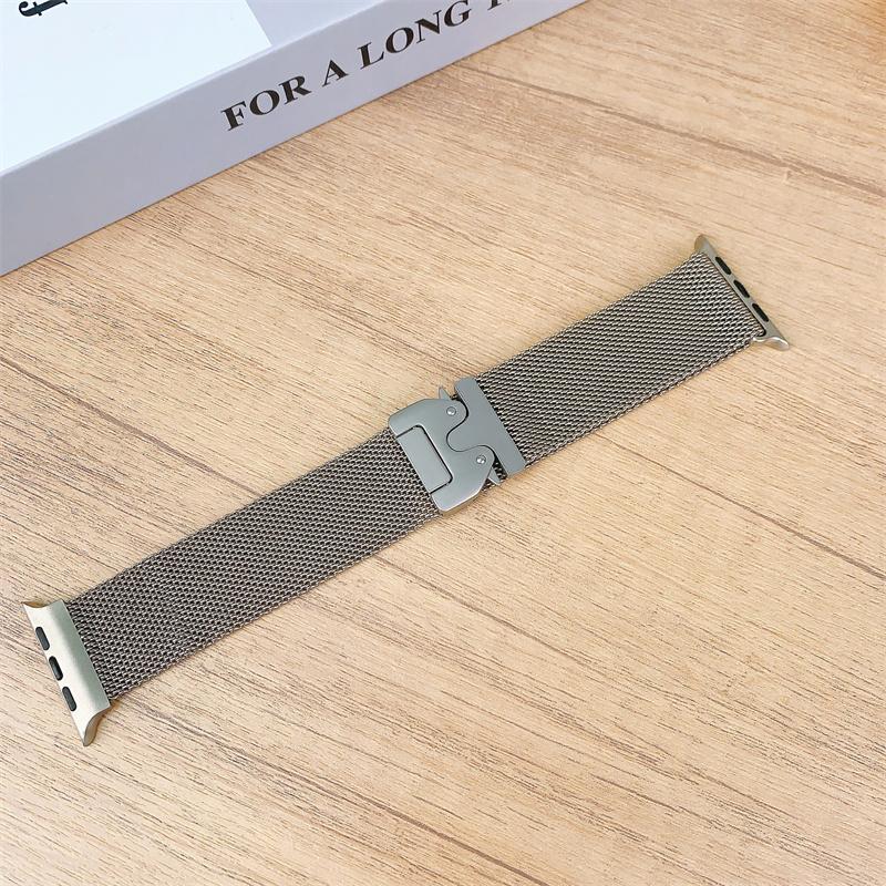 Ремешок-петля для Apple watch 10 9 8 7 41 45 мм 46 мм Ultra/2 49 мм Мужской женский металлический ремешок для iWatch 6 5 SE3 44 40 42 мм Ремень