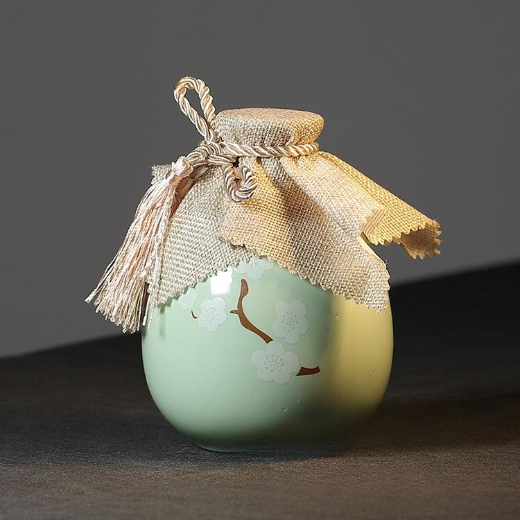 Sake Distribution Wine Pot with Cover Liquor Warmer Household Ceramic Bottle Creative Barware Flagon Small Stoup Single Pot