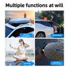 Foldable Car Roof Rack Step Car Door Step Universal Latch Hook Auxiliary Car Foot Pedal Aluminium Alloy
