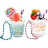 DIY Parfait Keyring Making Set, Mixed Colors, 1 Set, a Popular Character In Korea