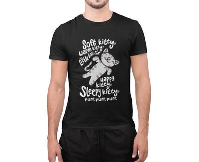 Inspired Cute Soft Kitty Warm Kitty Cat Lovers Happy Kitty T-Sirt