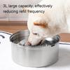 3 liter dog water bowl stainless steel anti choking dispenser large ty pet bowl