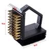 3 In 1 BBQ Triple Barbecue Grill Brush Copper Steel Cleaning Brushes Barbeque Cleaner Kitchen