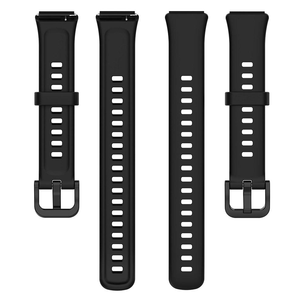 Rubber Strap Colored Adjustable Watch Band Soft Waterproof Replacement Wristband Compatible For Huawei Band 7