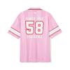 Новые ретро-футболки MLB Los Angeles Dodgers Женская розовая 3FTSV1743-07PKP
