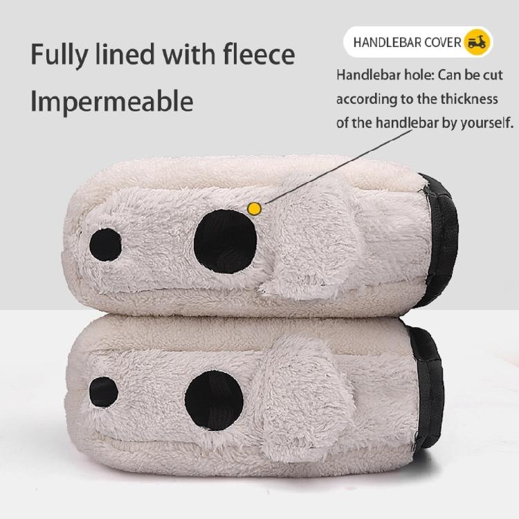 Термоизолированные мотоциклетные перчатки для езды, ветрозащитные, со светоотражающими элементами, чехол-муфта на руль для зимней езды