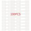 100/200pcs White Self-Adhesive Cable Labels,Writable Cord Tags for Office School Organization, Easy Cable Management,Cable Label