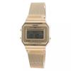 Youth Vintage Gold Tone Stainless Steel Digital A700WMG-9A Unisex Watch