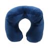 Подушка для путешествий в форме буквы U, надувная подушка для головы и шеи в автомобиле, портативная, съемная и моющаяся, для путешествий, офисные принадлежности