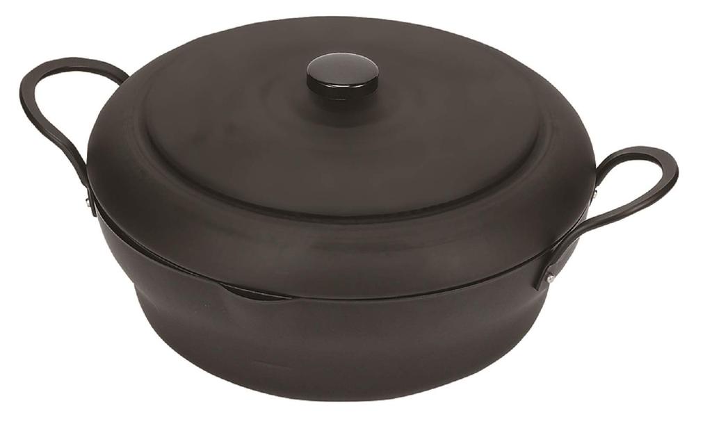 Горшок для темпуры Pearl Metal, 28 см, Железо, с крышкой и многоуровневой конструкцией, для жарки Cook HB-5260