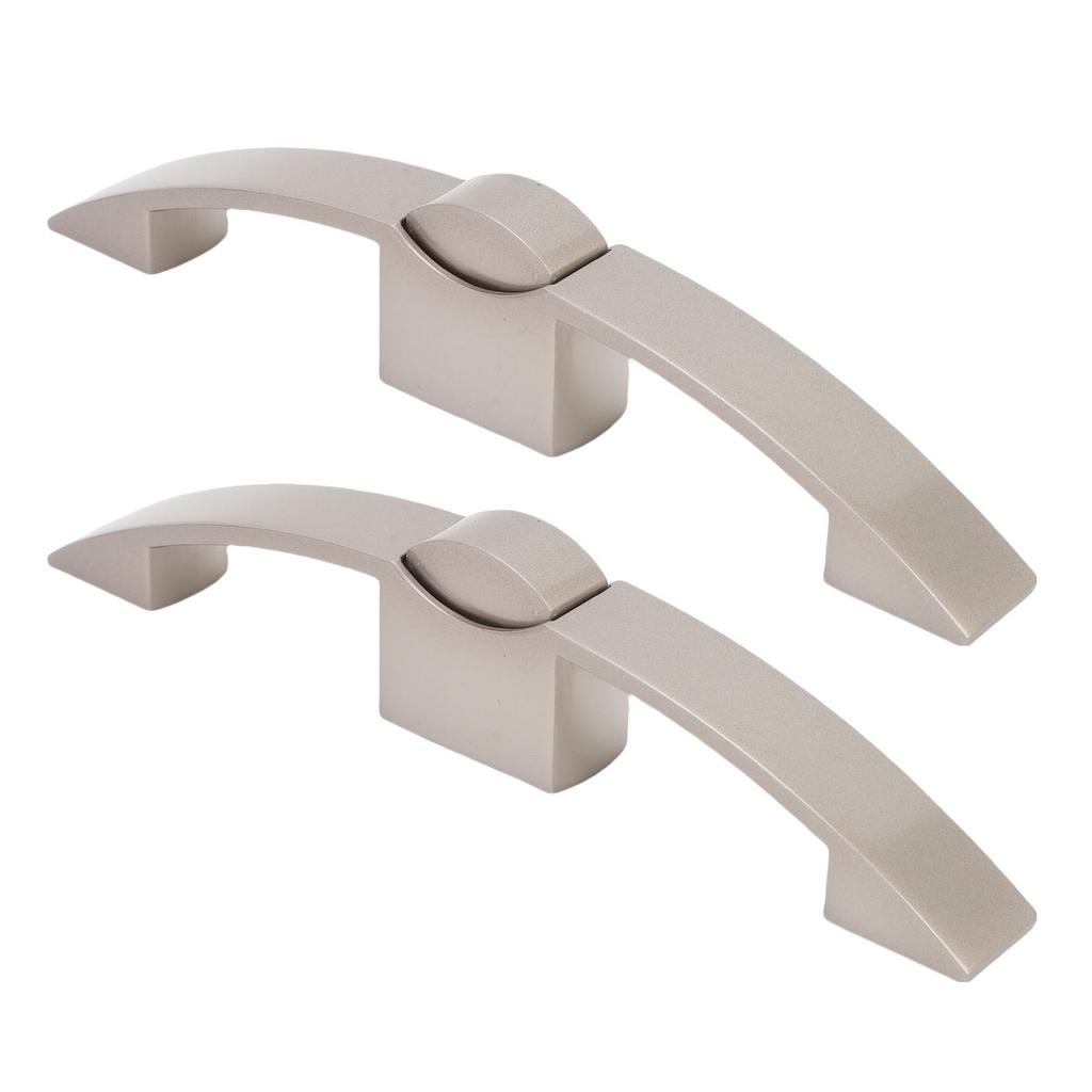 2 шт. Кнопочная защелка Ручка-скоба Жемчужный Ни Многоцелевой Без ключа Замок для шкафа Кноб для ящика для Автодома Дом Яхты