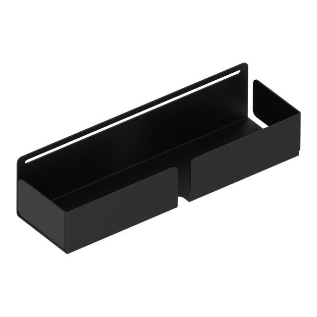 AD30 wall organizer, black textured, large
