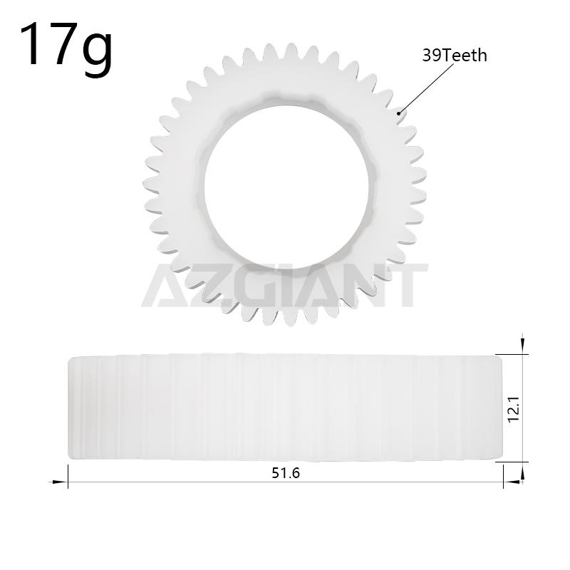 AZGIANT for BMW 7 Series E65 E66 745i 750i 760i Auto Parking Brake 39T/40T Gear Actuator Repair Kit Car Handbrake Parts