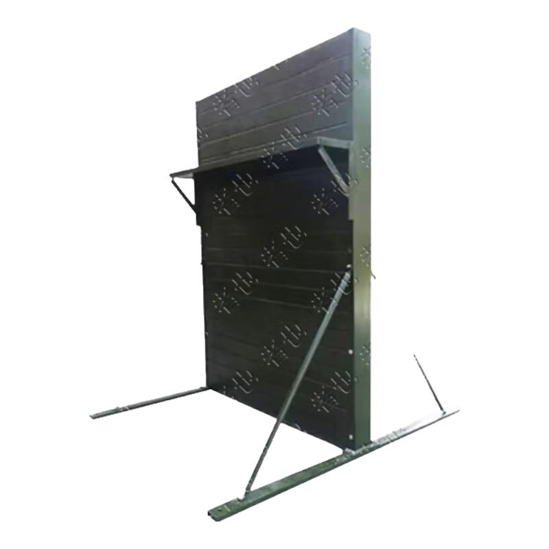 Three-Person Team Climbing Obstacle Wall