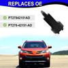 2pcs Roof Rack Cross Bar Key Clips, Compatible with Toyota RAV4 2013 2014 2015 2016 2017 2018    , Replace OE #PT278-42151-AD, PT27842151AD
