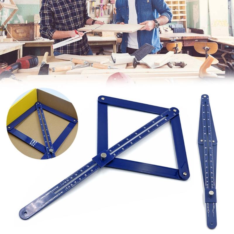 Carpenter Tool Corner Angle Finder Portable Protractor Woodworking Measure Tool Lightweight Measuring Tool Compact-size