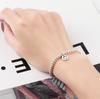 925 Silver Heart Bead Bracelet For Women Unique Design High End Versatile Fashionable Personalized Jewelry