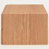 MUJI Комод штабелируемый Ширина 37 x Глубина 28 x Высота Половина 2 ящика Дубовый шпон 12381204 18.5см