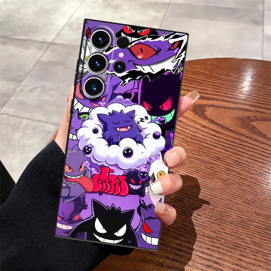Funda Phone Cover Case for Samsung Galaxy S26 S10 S9 S20 S24 Plus S21 FE S23 Note 20 Ultra 8 9 10 S25 Ultra Hot Pokemon Gengar