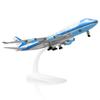1/300 20см Масштаб Самолет 747 Air Force One Игрушки Мальчик Металл Литье под давлением Модель Самолета Набор (с подставкой) Коллекционный подарок для авиационного энтузиаста