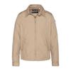 Casual Blouson Zipper Closure Beige