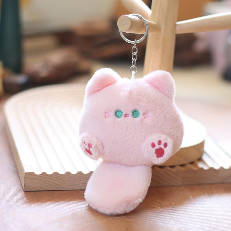 Милый милый котенок пельмени плюшевые игрушки кукла котенок сумка подвесной брелок кукла