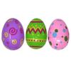 3 шт. пасхальное яйцо яркий цвет мультяшный узор капсула яичная скорлупа шарики-сюрпризы игрушка для праздничного украшения