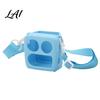 Compact Storage Case with Lanyard Shockproof Bumper Adjustable Lanyard Soft Silicone Protective Cover Card Slot for Yoto Mini 2024 Pouch Children