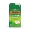 Twinings Зеленый чай с жасмином, 25 чайных пакетиков | Упаковка 1 шт. | Идеально сбалансированный и освежающий вкус | Легкий, цветочный аромат | Низкокалорийный | Наслаждайтесь горячей чашкой чая