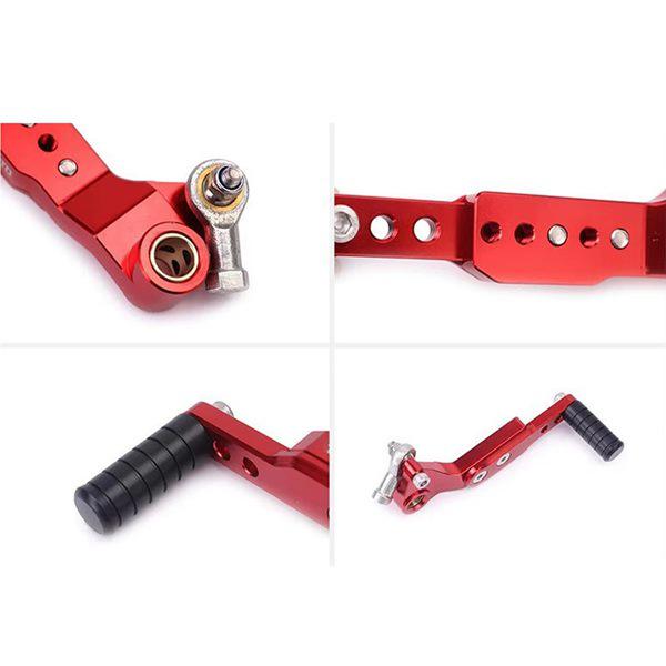 Silver Aluminum Alloy Adjustable Gear Shift Lever for DR300 Modifications