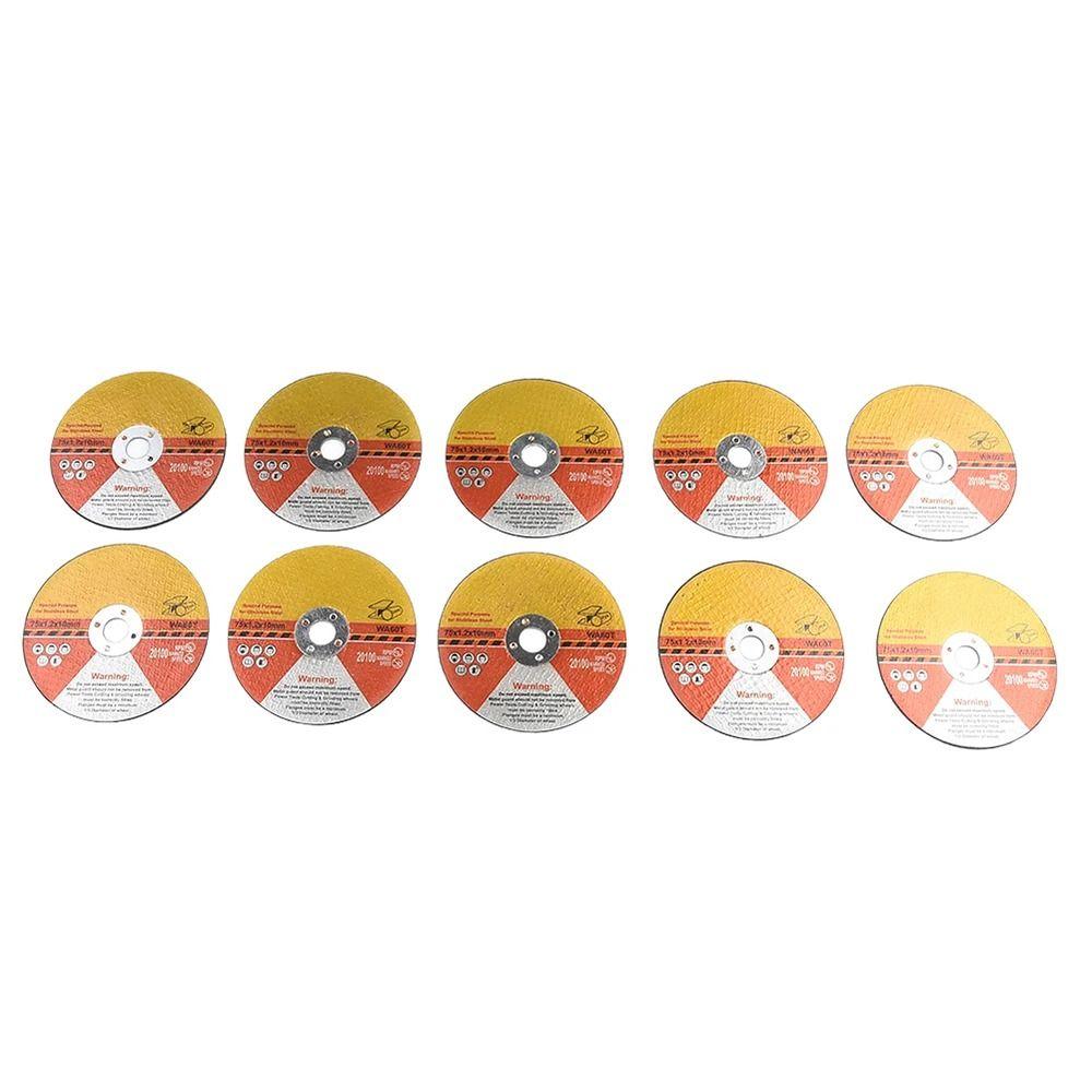 5/10Pcs Hand Tool Accessory Resin Grinding Disc Polishing Sheet For 12V Mini Angle Grinder