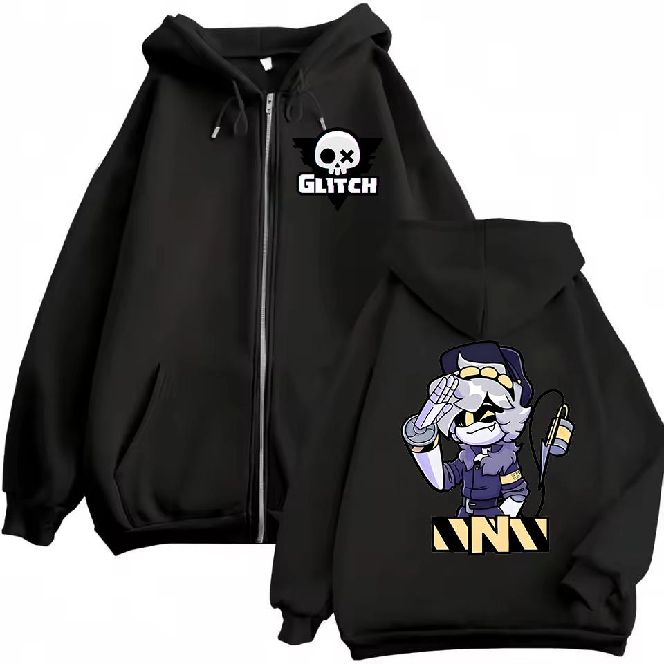 Hot Cartoon Murder Drones Uzi And Z Printed Zipper Hoodies For Women/Men Fashion Streetwear Long Sleeve Casual Zip Sweatshirts