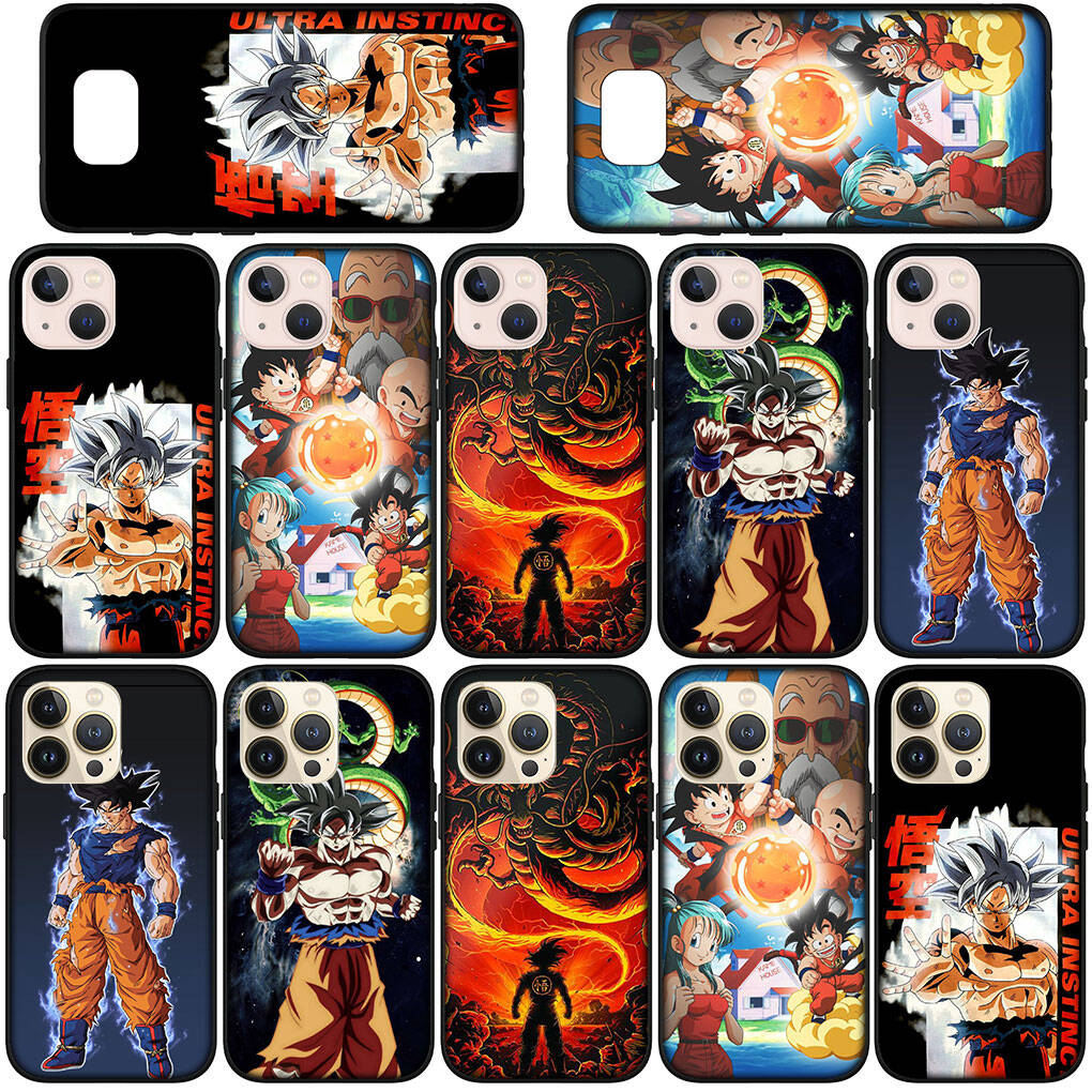 Phone Case for iPhone 17 15 16 Plus X XR Redmi Note 14 12 11 13 Pro Max Huawei P30 P20 Lite Y9 OPPO A60 A40 A80 A18 A16 A54 Dragon Ball Z Goku Cover