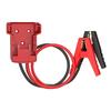 Jumper Cables For Car With Adapter Compatible With DE.Walt 20V Batteries, Silicone Wire 8AWG 2FT Alligator Clips Automotive Jump Starter Jumper