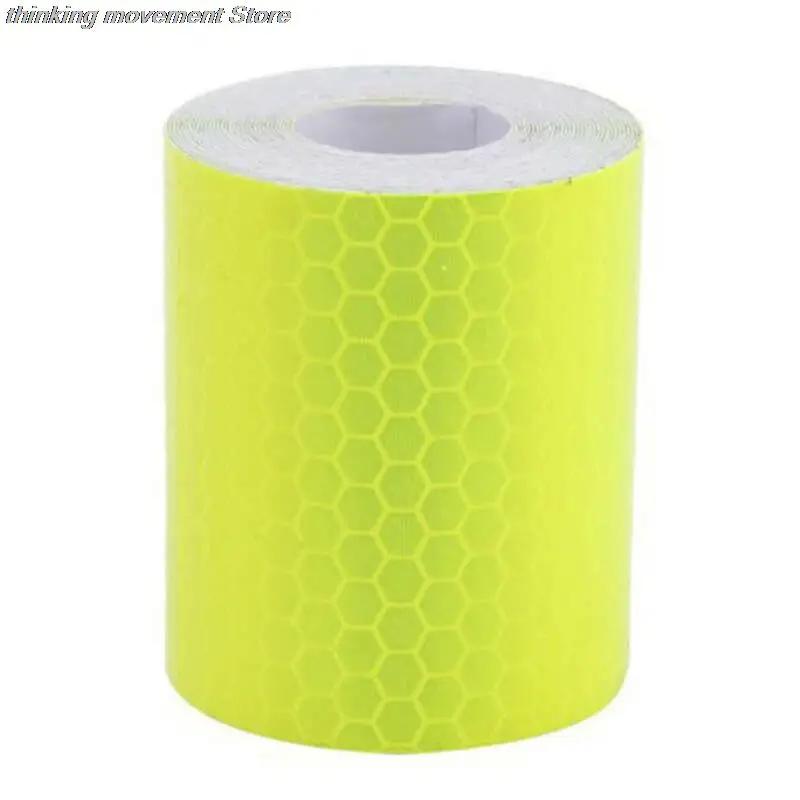 1m x 5cm Reflective Strips Safety Warning Tape, High-Intensity Vehicle Safety Strips for Truck School Bus Trailer Marking
