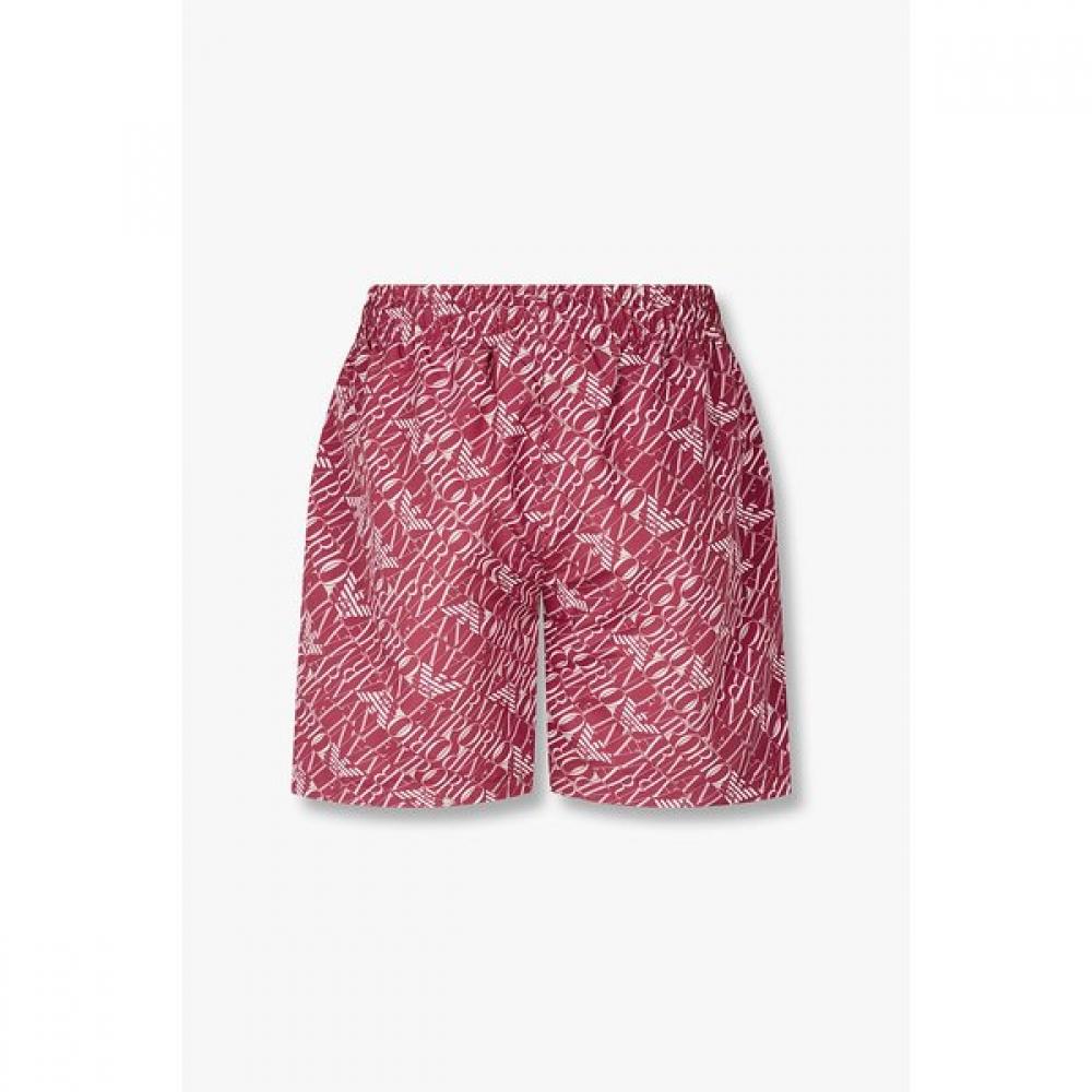 Emporio Armani Men S Diagonal Logo Swim ShortS 0816121164