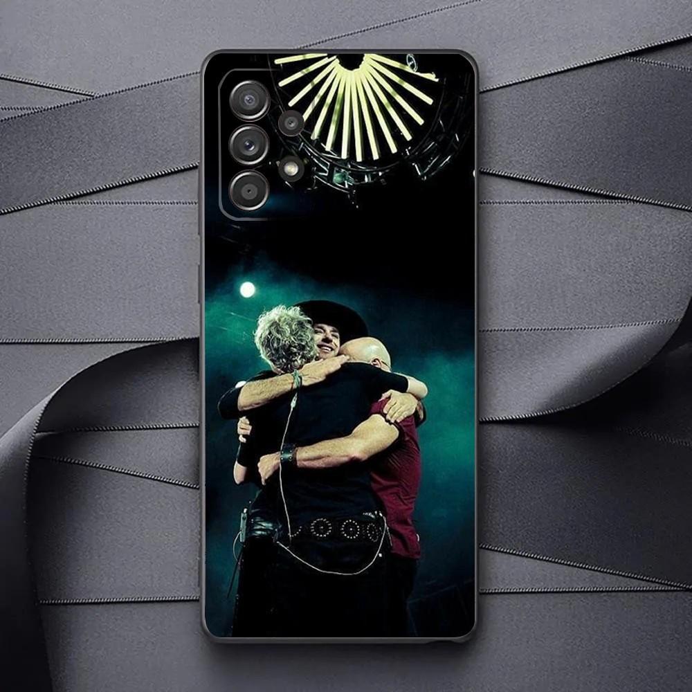 Band SODA S-STEREO Phone Case For Samsung Galaxy A13,A21s,A22,A31,A32,A52,A53,A71,A80,A91 Soft Black Phone Cover